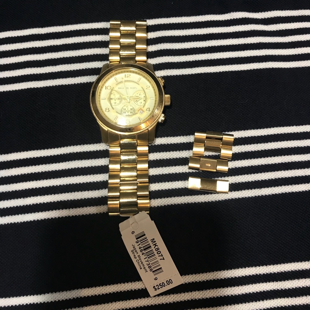 Gold Michael Kors Watch